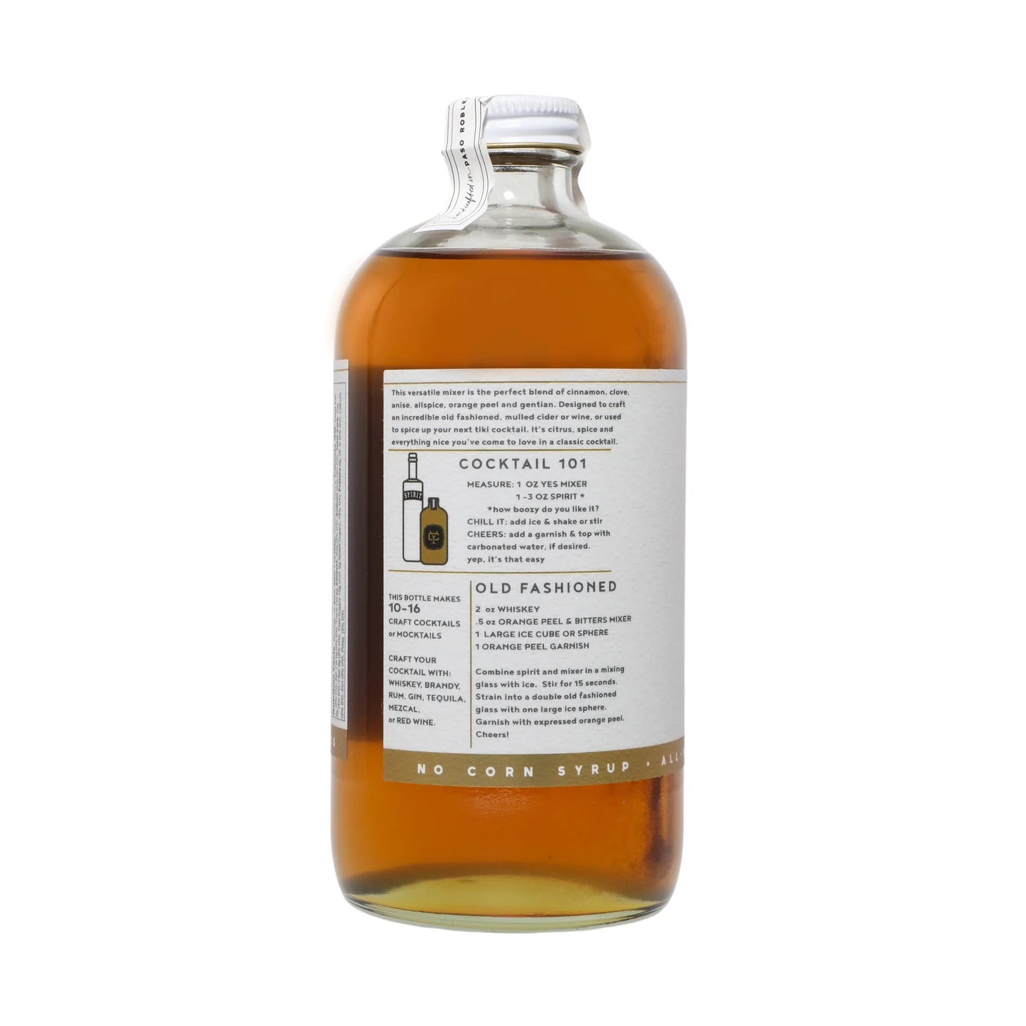 Orange Peel & Bitters Cocktail Mixer