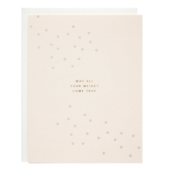 May All Your Wishes Come True Card