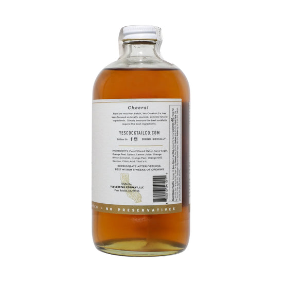 Orange Peel & Bitters Cocktail Mixer